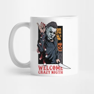 Friends Halloween Horror Team Scary Movies Costume Mug